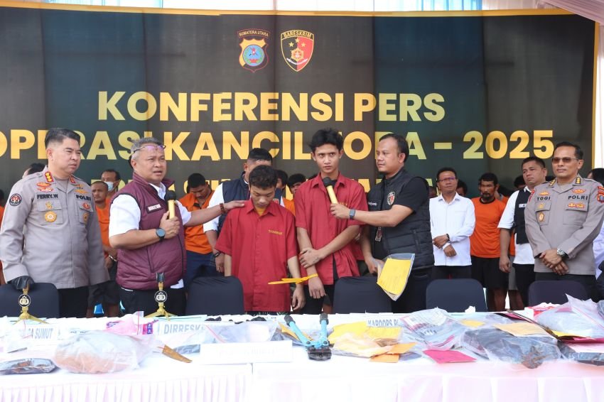 Operasi Kancil Toba 2025, Polda Sumut Tunjukkan Komitmen Berantas Curanmor dan Kejahatan Jalanan