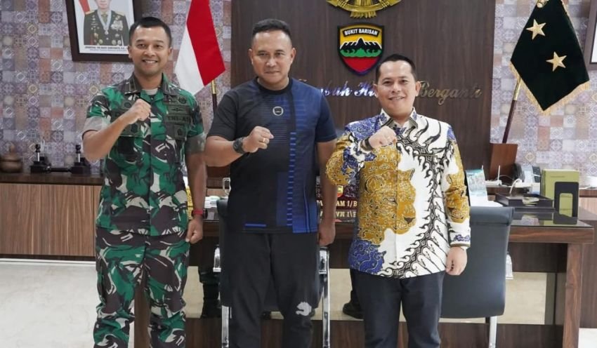 Bupati Palas PMA Jalin Sinergi dengan Kodam I/BB untuk Perkuat Keamanan dan Ketahanan Pangan Daerah