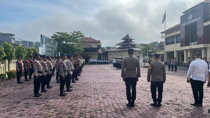Apel Pagi, Wakapolres Tanjungbalai Soroti Lahan Tidur