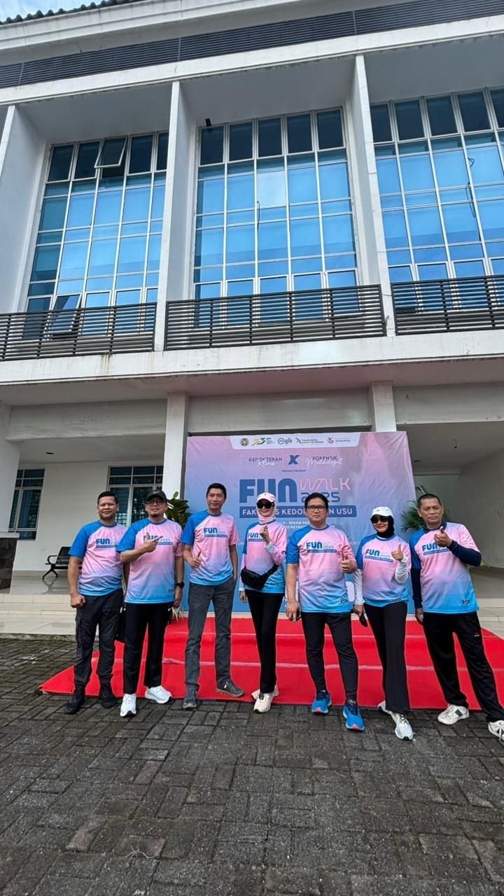 FK USU adakan FUN Walk Bertema “Dari Kita Untuk Kita FK USU Jaya”