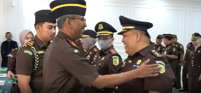 Mantan Plh Kasi Penkum Kejati Sumut Dilantik sebagai kabag tu kejati sumatera barat