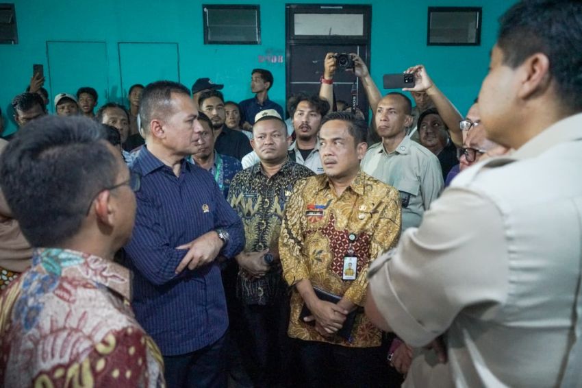 Ijeck Dampingi Dua Menteri Tinjau Lokasi Pembangunan Rumah Susun di Medan Labuhan