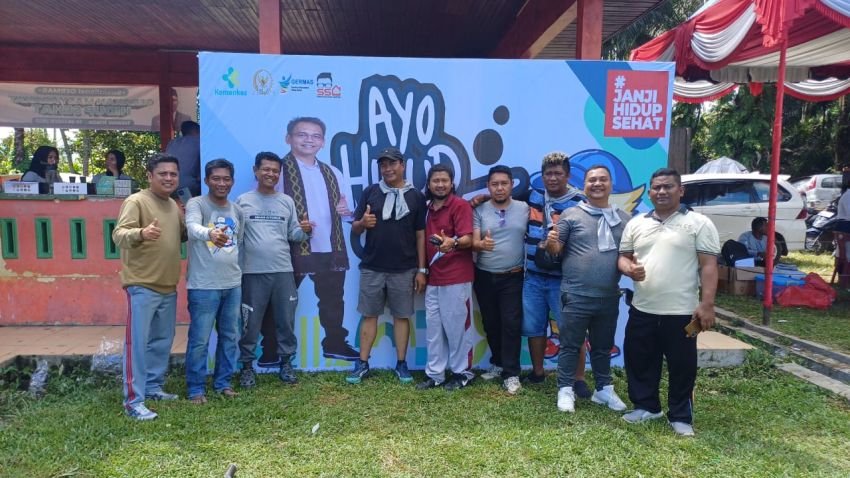 JMSI Tabagsel Dukung Gerakan Sehat Germas Bersama Sihar Sitorus: Wujud Kepedulian untuk Masyarakat Tapanuli Selatan