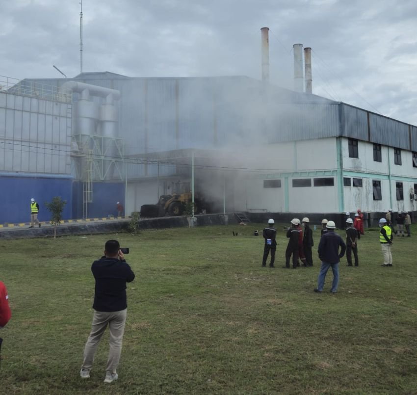Respon Cepat di Pabrik IAA, Produksi Aluminium Tetap Jalan Aman
