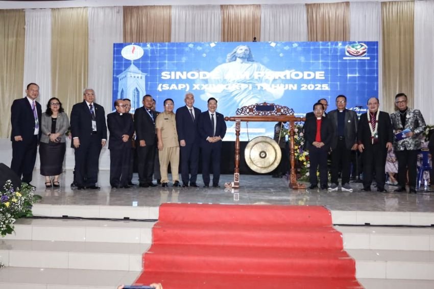 Wali Kota menghadiri Pembukaan Sinode Am Periode XXIV GKPI Tahun 2025