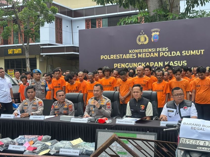 Kapolrestabes Medan Ultimatum Panglong dan Gudang Botot Penadah Barang Curian