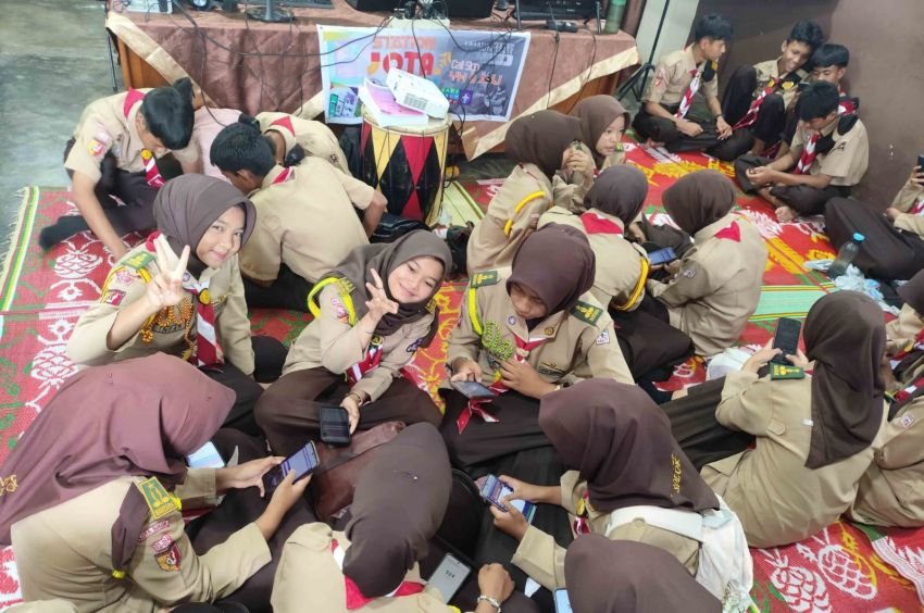 Kwarcab Kota Solok Ikuti Rangkaian Kegiatan JOTA JOTI 2025