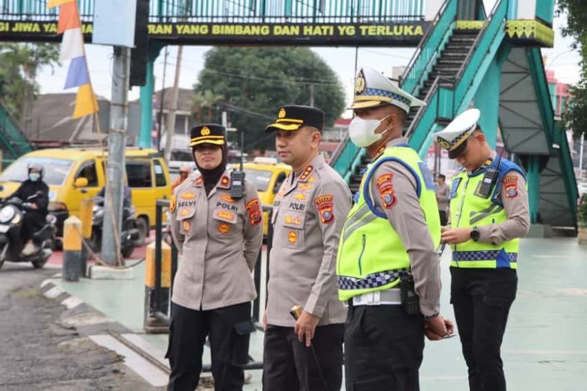 Kapolrestabes Medan Pantau Strong Poin dan Pastikan Kehadiran Polisi di Tengah Masyarakat