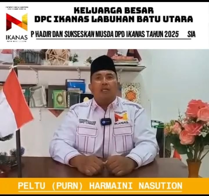 DPC IKANAS Labura Siap Komando, Peltu Purn TNI Harmaini Nasution Tegaskan Ikanas Adalah Kekuatan Adat Modern