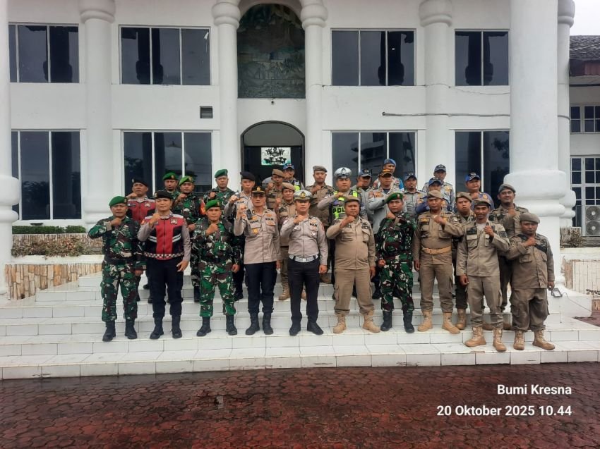 Jelang Satu Tahun Pemerintahan Prabowo–Gibran, Polres Asahan Gelar Patroli Gabungan Skala Besar