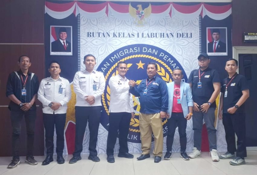 DPW PRSI Sumut Jalin Sinergi Humanis dengan Rutan Kelas I Labuhan Deli, Perkuat Dukungan Pembinaan WBP Melalui Teknologi dan Motivasi Sosial