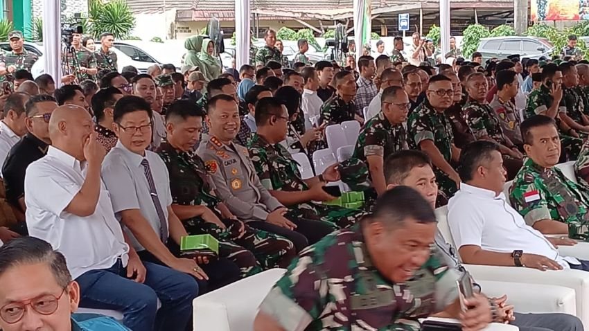 Kapolrestabes Medan Hadiri Launching Kartu Berobat Gratis Kodam I/Bukit Barisan