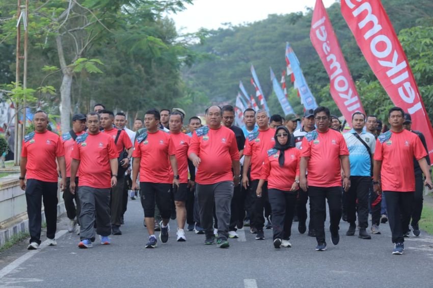 Ribuan Peserta Meriahkan TNI PRIMA RUN di Kisaran, Bupati Asahan: Bersama Rakyat, TNI Kuat