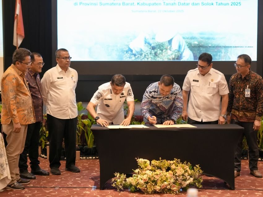 Bupati Solok Tandatangani Kerjasama dengan Pemprov Sumsel, Dorong Penguatan Ekonomi Antar Daerah
