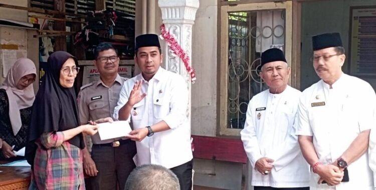 Sebanyak 264 Unit Bangunan warga Terdampak Bencana Angin Kencang Yang Tersebar di 12 Kelurahan.