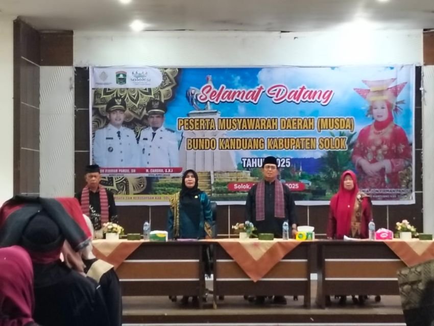 Musyawarah Daerah (MUSDA) Bundo Kanduang Kabupaten Solok Tahun 2025