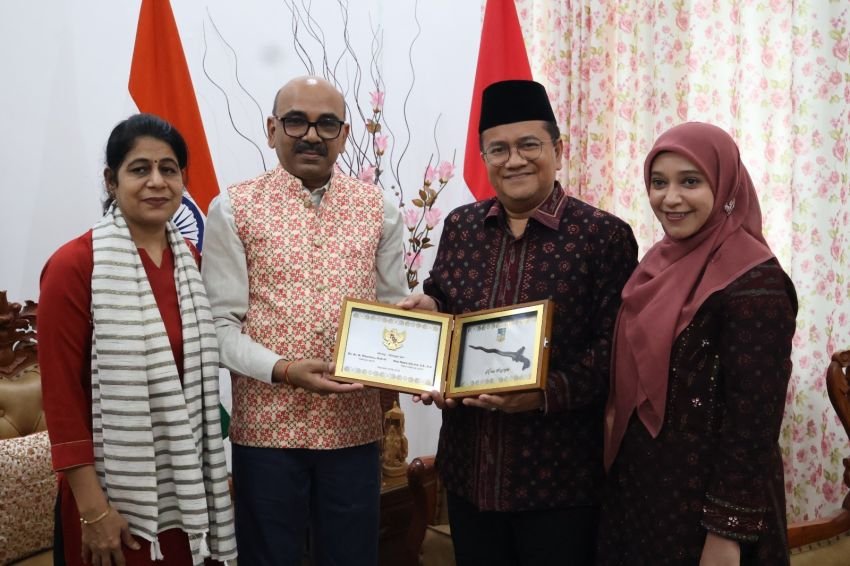 Perkuat Kerja Sama India–Indonesia melalui ITEC, Konsul Jenderal India, Medan Terima Kunjungan Wali Kota Jambi