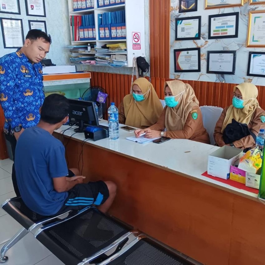 Peduli Kesehatan Mental, Lapas Padangsidimpuan Gandeng Puskesmas Pijorkoling Gelar Skrining ODGJ bagi Warga Binaan