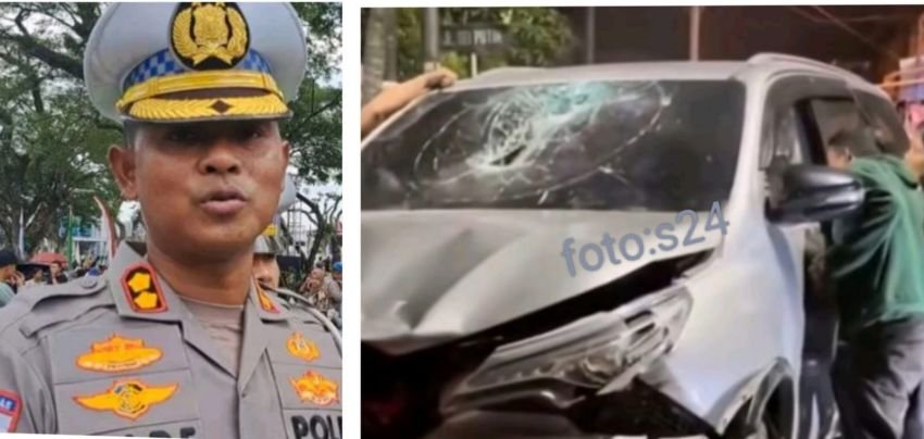 Hari Ini!! Pemilik Mobil Fortuner PS Akan Diantar Pihak Keluarga ke Satlantas Polrestabes Medan.