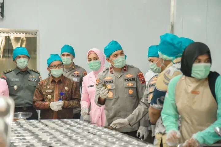 Wakapoldasu,Brigjen Pol. Rony Samtana Tarigan Resmikan Dapur SPPG Polres: Bukti Dukungan Polri terhadap Program Presiden Prabowo.