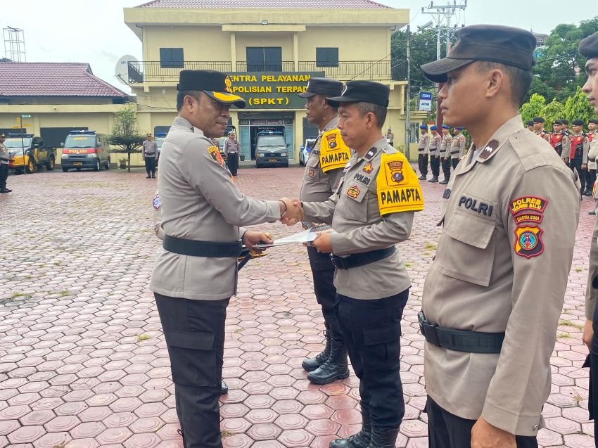 Inovasi Baru, Personel Pamapta Dilantik Kapolres Tanjungbalai