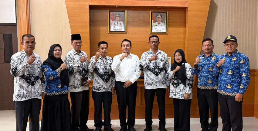 Bupati Reski Basyah Harahap dan PGRI Paluta Sepakat Perkuat Sinergi untuk Pendidikan yang Lebih Berkualitas