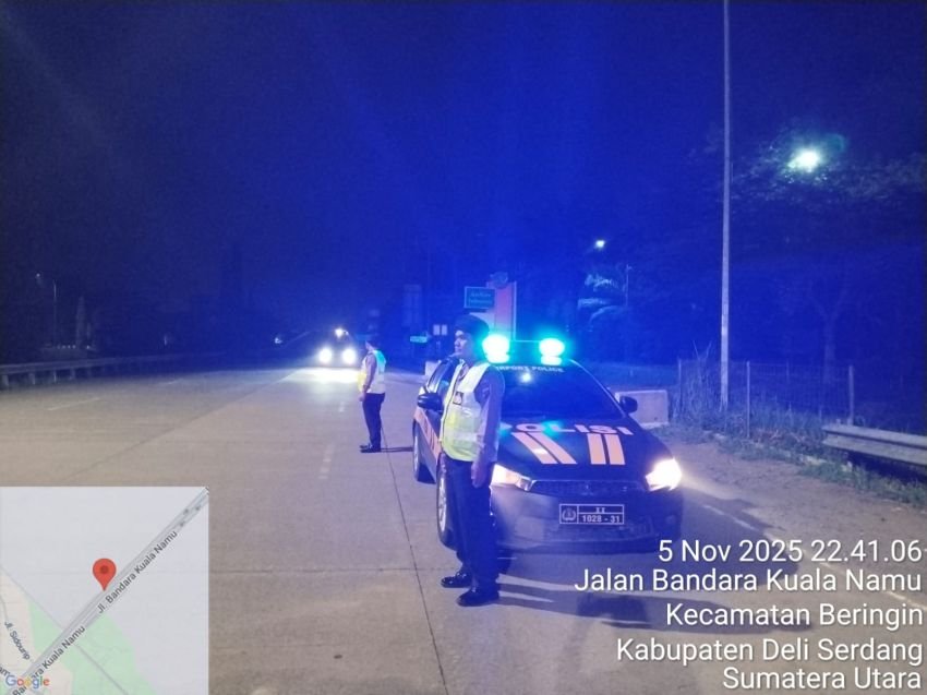 Polresta Deli Serdang Gencarkan Patroli Dini Hari Antisipasi Aksi 3C