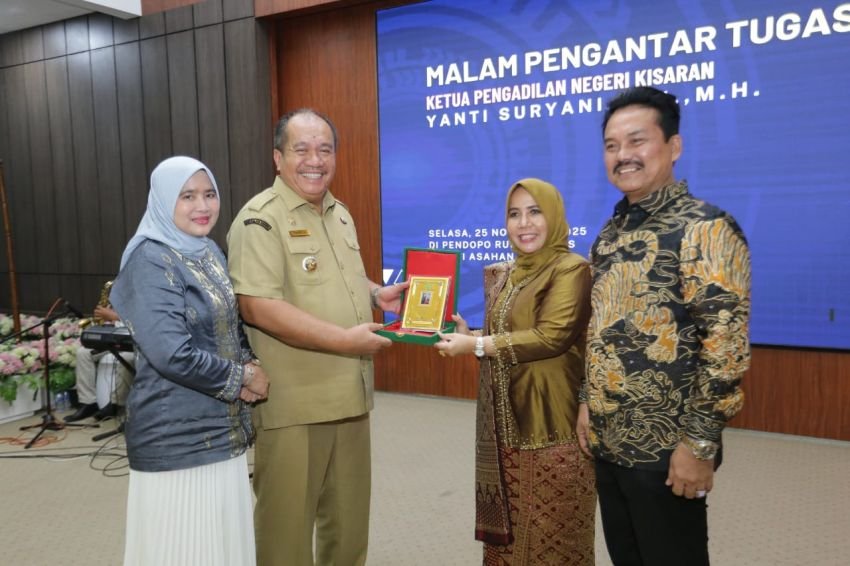 Penuh Rasa Kekeluargaan, Pemkab Asahan Lepas Ketua PN Kisaran