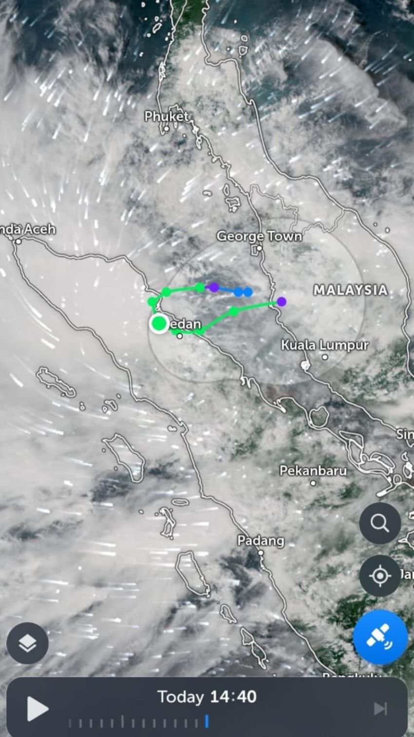 BMKG Keluarkan Peringatan Dini Cuaca, Sejumlah Wilayah di Sumatera Utara Berpotensi Dilanda Hujan Lebat