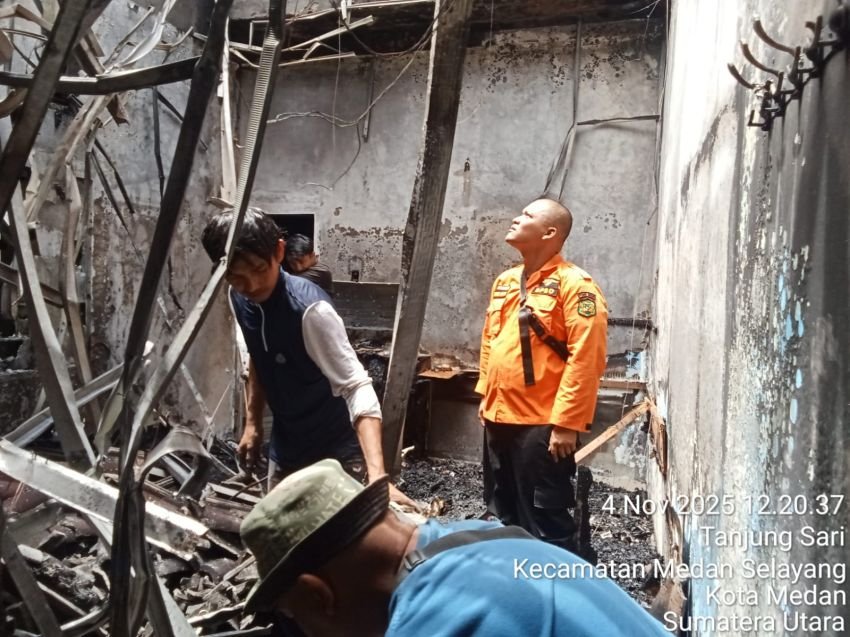 Kornas KAMAK Desak APH Usut Tuntas Kebakaran Rumah Hakim PN Medan, Diduga Terkait Sidang Kasus Korupsi Jalan Sumut