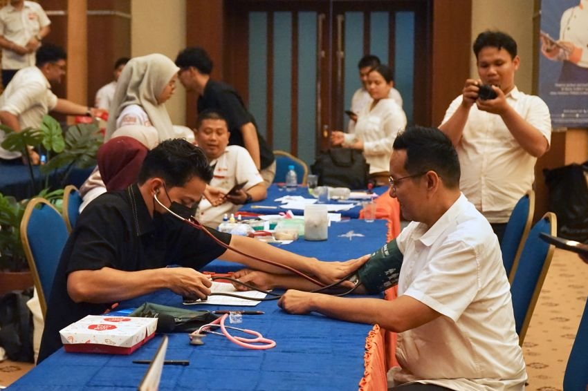 Peringati HUT ke-64, Bank Sumut Gelar Donor Darah untuk Sesama