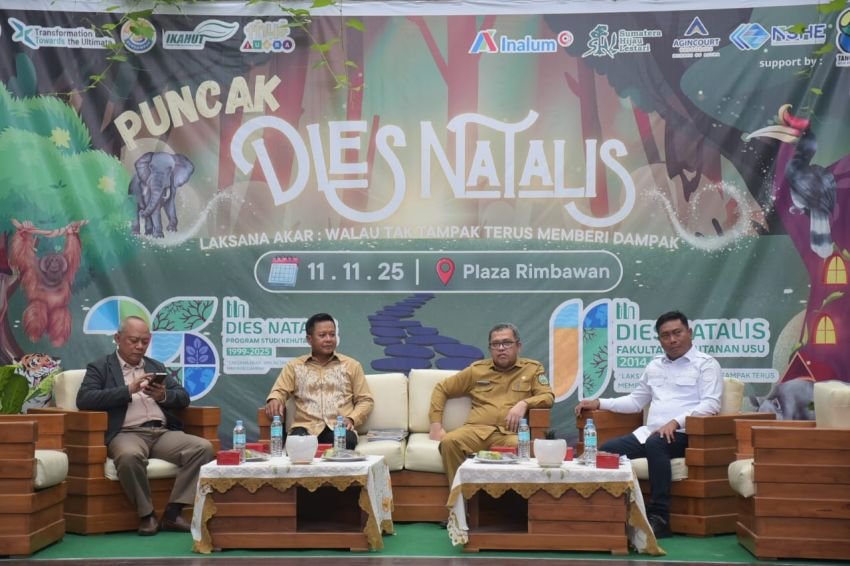 Pemkab Deli Serdang Buka Ruang Kerja Sama dengan Fakultas Kehutanan USU