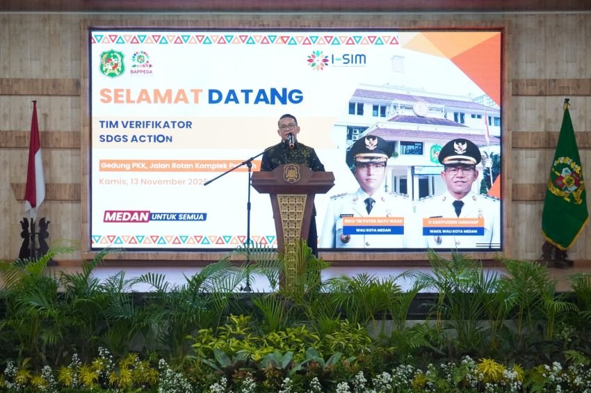 Zakiyuddin Harahap Terima Kunjungan Tim Verifikasi SDGs Action Award 2025, Kota Medan Usung Inovasi Lokal Unggulan Tranformasi Tapai Ubi