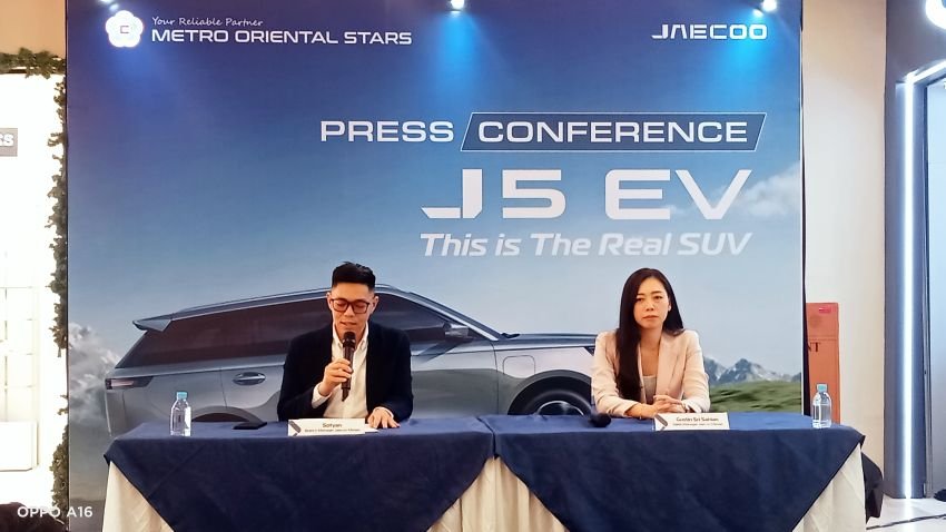 The Real SUV JAECOO J5 EV Resmi Diluncurkan di Medan
