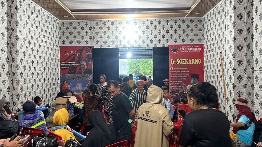 Ketua DPD PDI Perjuangan Sumut Instruksikan Seluruh Kantor Partai Menjadi Posko Penampungan Warga Terdampak Bencana