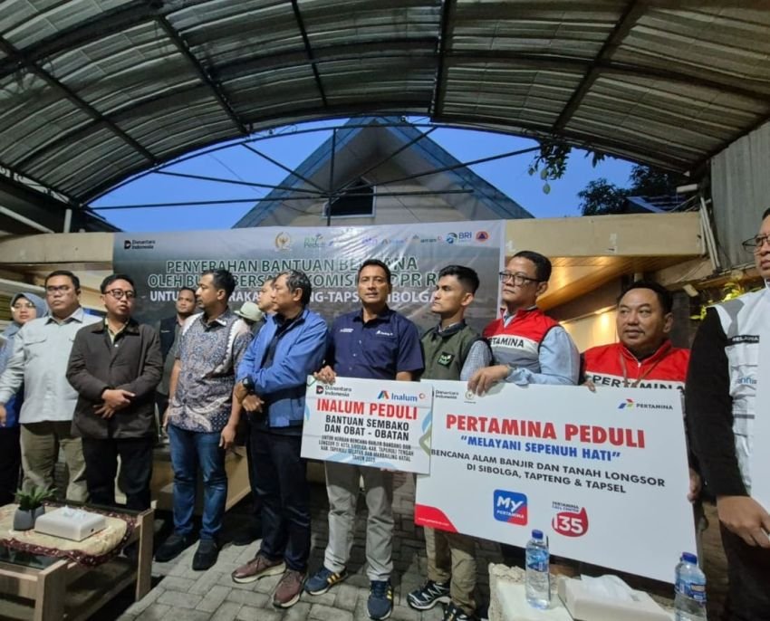 Tanggap Bencana, Inalum dan BUMN Bantu Korban Banjir Bandang dan Tanah Longsor Sumut