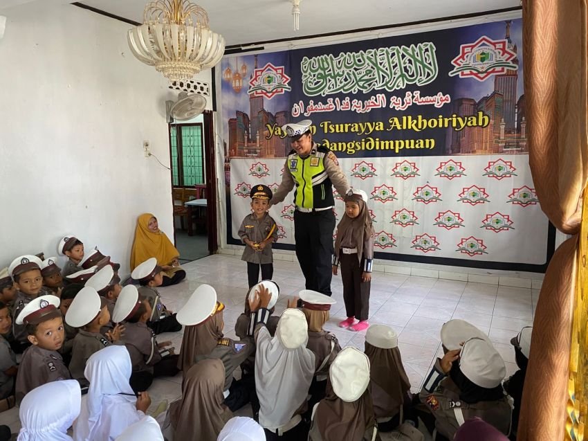 Polisi Sahabat Anak, Ini Cara Polres Padangsidimpuan Bentuk Generasi Disiplin Sejak Dini