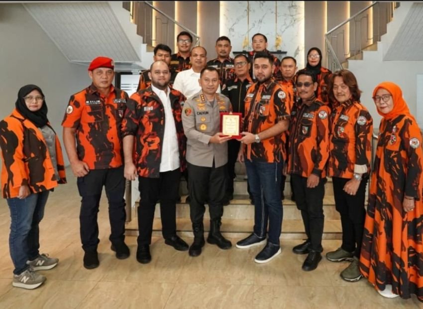 Ketua MPC PP Kota Medan Muhammad Rahmaddian Shah SH.MH Siap Bersinergi dengan Kapolrestabes Medan Wujudkan Kamtibmas