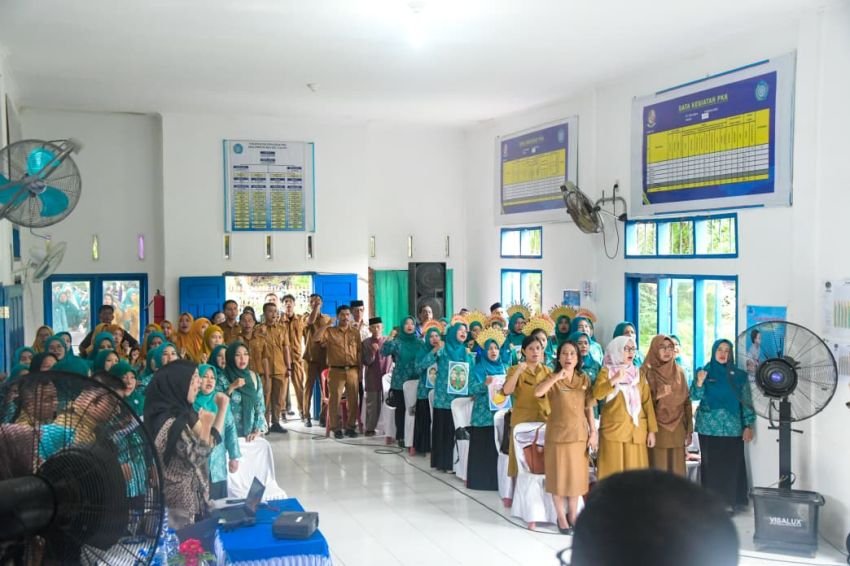 Desa Timbang Deli Wakili Deli Serdang di Lomba Program Pokok PKK Kategori PHBS