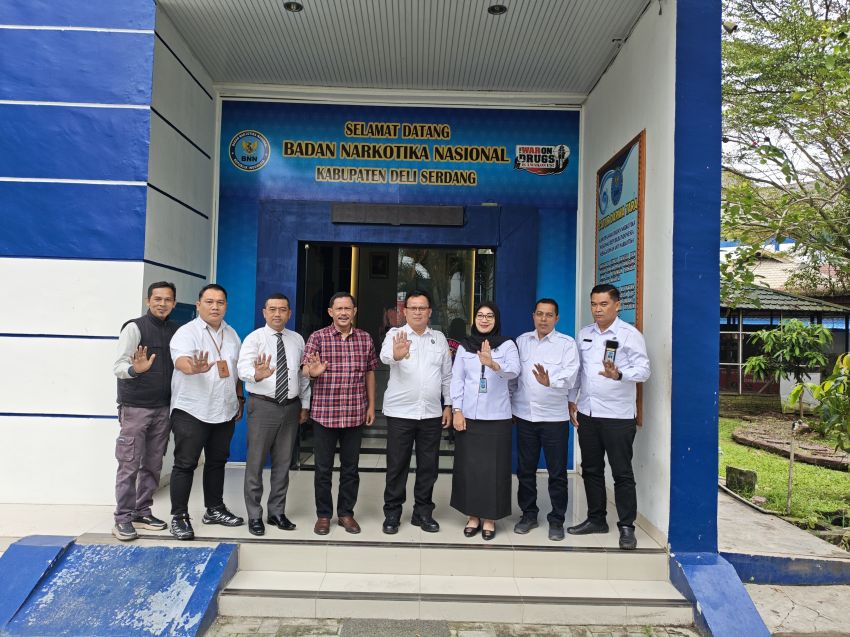 BNNK DELI SERDANG TERIMA AUDIENSI LPA DELI SERDANG