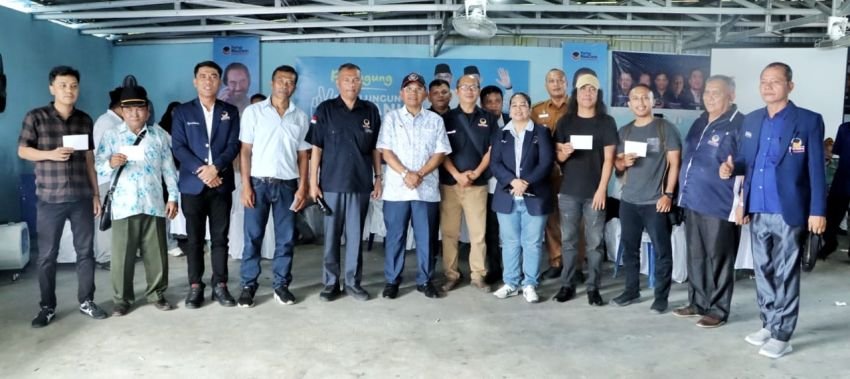 Bupati Simalungun Hadiri HUT Partai Nasdem, Harapkan Kolaborasi Wujudkan Simalungun Maju