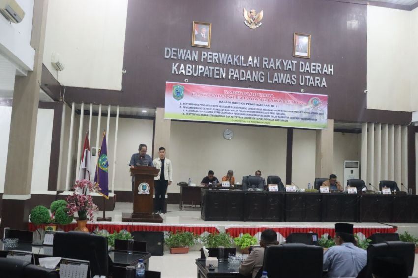 Gerak Cepat DPRD Paluta! Duo Ranperda Strategis dan APBD 2026 Resmi Masuk Pembahasan