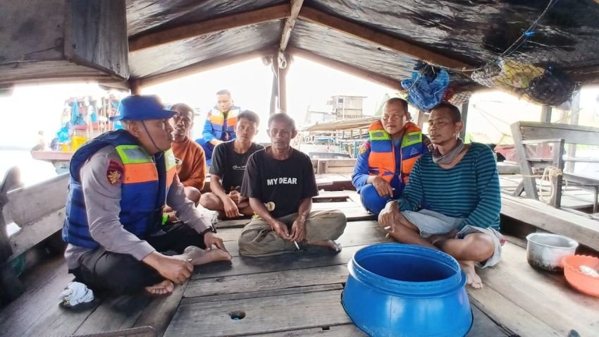 7 Hari Terombang-Ambing di Laut Akhirnya Diselamatkan Sat Polairud Polres Asahan