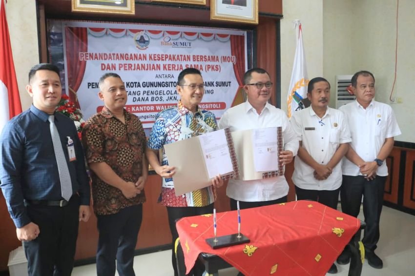 Pemko Gunungsitoli dan Bank Sumut Perkuat Sinergi Pengelolaan Keuangan Daerah
