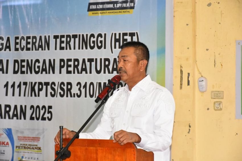 Bupati Saipullah Nasution: PPTS yang Jual Pupuk di Atas HET Siap-Siap Dicabut Izinnya!