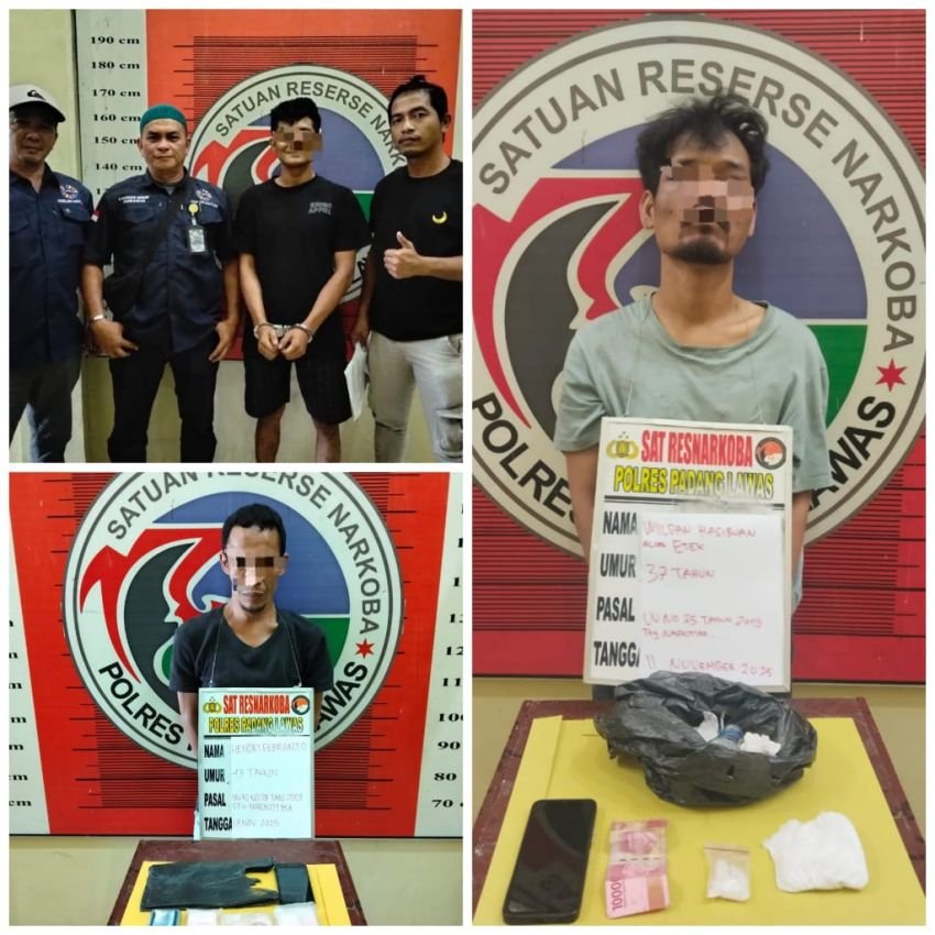 WH hingga HP Tertangkap, Begini Cara Satresnarkoba Polres Palas Kupas Tuntas Jaringan Sabu