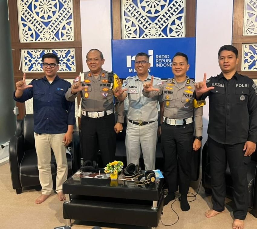 Polda Sumut Ajak Warga Bangun Budaya Tertib Berlalu Lintas pada Operasi Zebra Toba 2025