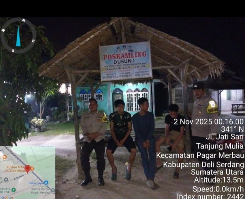 Demi Kamtibmas Yang Kondusif, Polresta Deli Serdang Gencarkan Patroli Presisi