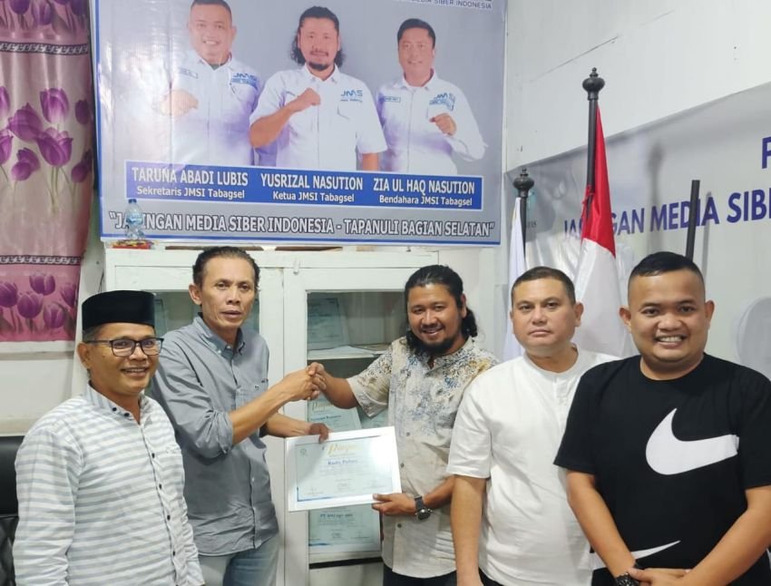 PWI dan JMSI Tabagsel Sepakat Perkuat Ekosistem Media Digital Melalui Silaturahmi Strategis
