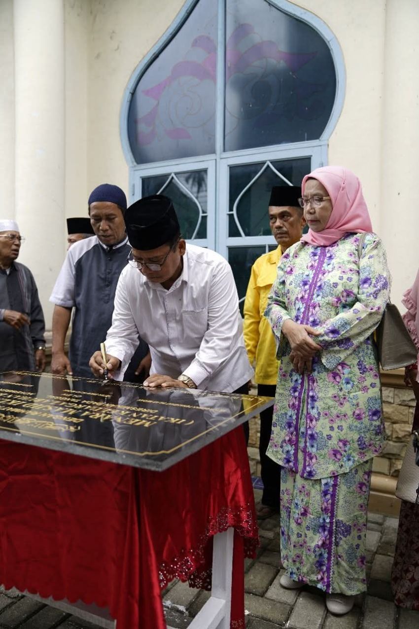 Peresmian Menara Masjid IKLAB Raya: Wujud Kebanggaan Putra-Putri Labuhanbatu di Kota Medan
